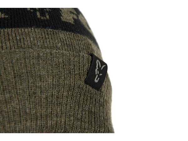 FOX - Čepice Collection Bobble Green Black