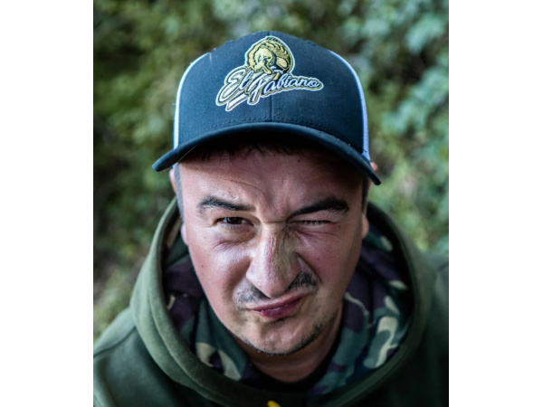 ElFabiano kšiltovka Trucker Cap BLACK