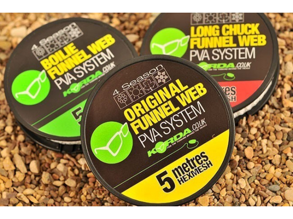 KORDA Náhradní PVA Punčocha Longchuck Funnel Web Hexmesh Refill 5m