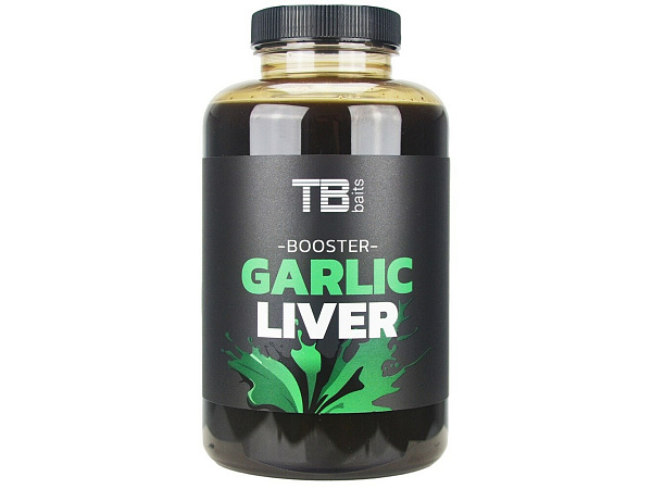 TB baits - Booster 250ml - Garlic Liver Výprodej