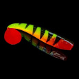 Relax - Gumová nástraha Kingshad 5 Tiger - Barva TG009ORR  - blister 3ks - 12,5cm