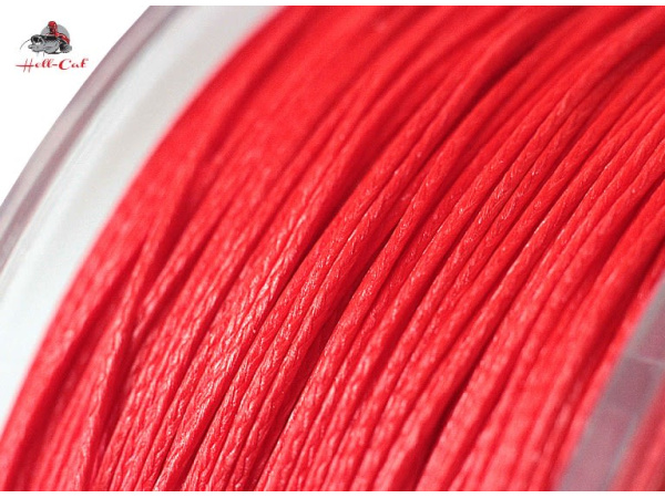 Hell-Cat Splétaná šňůra Round Braid Power Red 200m
