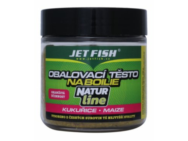 JET FISH - Hotové obalovací těsto NATUR line 250g - Kukuřice