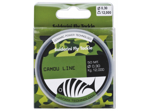 Soldarini - CAMOU LINE 50m, 0,25mm