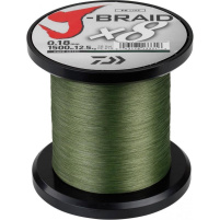 DAIWA - Šňůra J-Braid X8 Dark green - 0,18mm, 12kg - Návin