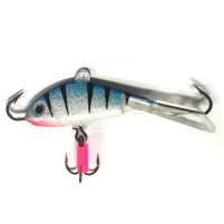 JAXON - Marmyška vertikál modro / bílá 8,5g - 5cm