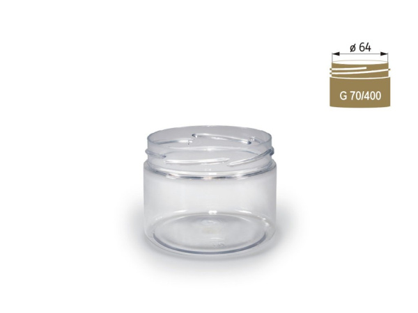 CADOX - Dóza šroubovací s černým víčkem - 150ml