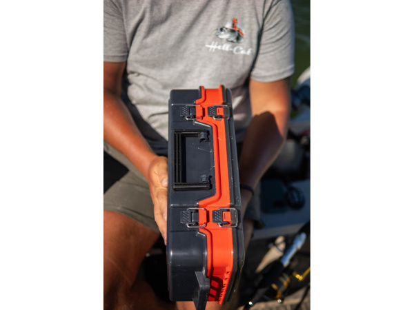 Hell-Cat Kufřík plastový TB Double Layer ( Red-Grey )