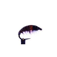 Blešivec s oranžovým srdíčkem - vel.10 - 1ks