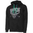 MADCAT - Mikina Skull Hoodie Black
