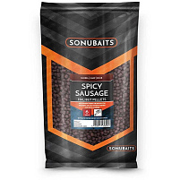 SONUBAITS - Pelety Spicy Sausage Halibut pellets 6mm / 900g