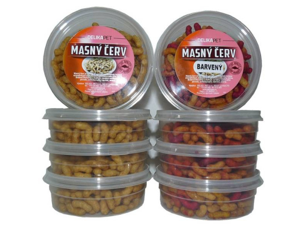 DELIKA - PET - Masný červ 130ml