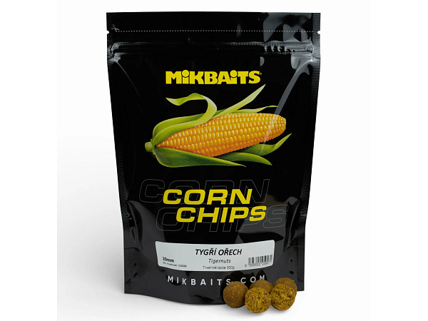 Mikbaits Boilie Corn Chips Tygří Ořech
