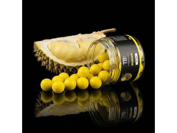 TB Baits Dipované Pop Up Durian + NHDC 50 g - 16 mm