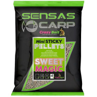 Sensas - Pelety mini Sticky 2mm, 700g - Sweet Magic (ryba)