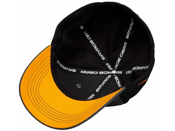 SAVAGE GEAR - Kšiltovka All Black Cap Onesize Black Caviar
