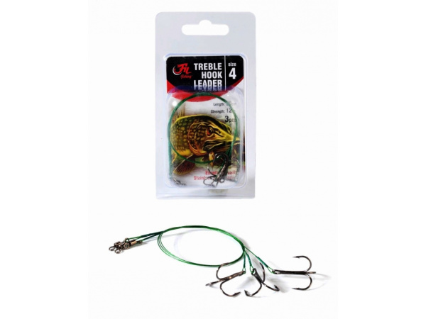FilFishing Lanko s Trojhákem Treble Hook Leader