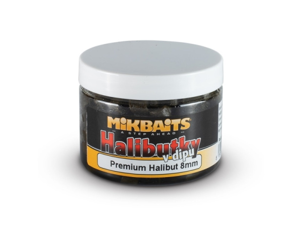 Mikbaits - Halibutky v dipu 150ml 8mm 