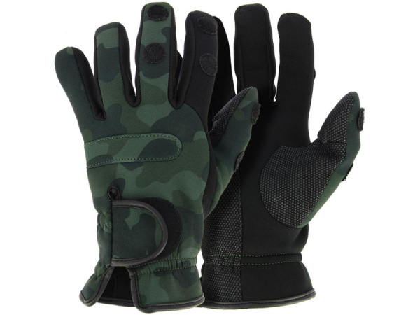 NGT - Neopren Rukavice Camo Gloves