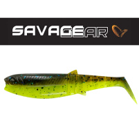 SAVAGE GEAR - Umělá nástraha - Cannibal Shad 10cm / 9g - Chartreuse Pumpkin