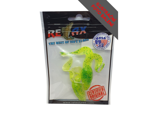 Relax - Gumová nástraha Banjo Frog 3 Barva - L280 - sáček 2ks - 9cm