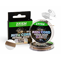 ZFISH Šňůrka MizuCord Method Feeder braid 10m - Průměr 0,18mm-13,83Kg