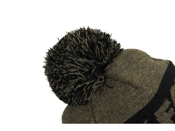 FOX - Čepice Collection Bobble Green Black