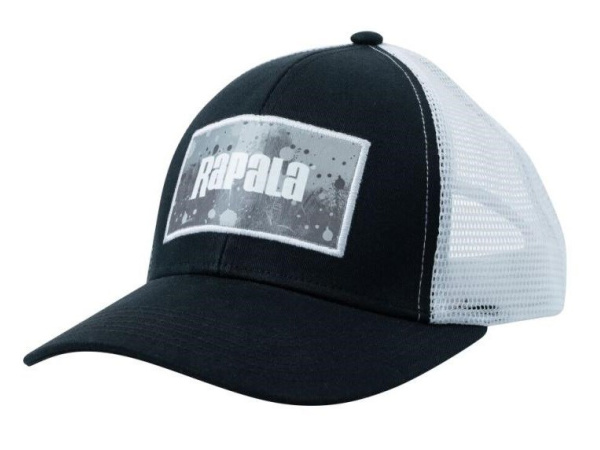 RAPALA - Kšiltovka Cap splash trucker black/grey
