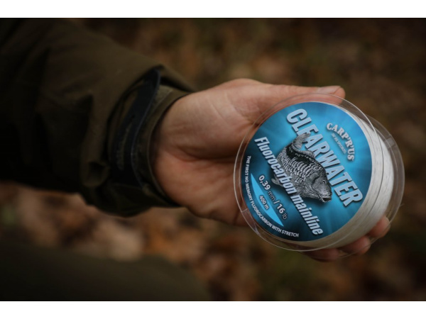 Carp´R´Us - Clearwater Fluorocarbon Mainline - kmenový vlasec
