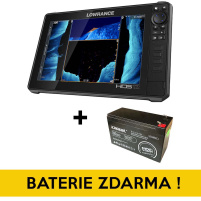 Lowrance - Echolot HDS-12 LIVE s Active Imaging 3-in-1 sondou (ROW) + Baterie ZDARMA !