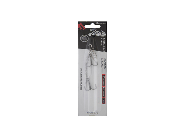 MIKADO - Jaws Double Evo Stinger - 25kg - Vel. 1/0 - 1 ks