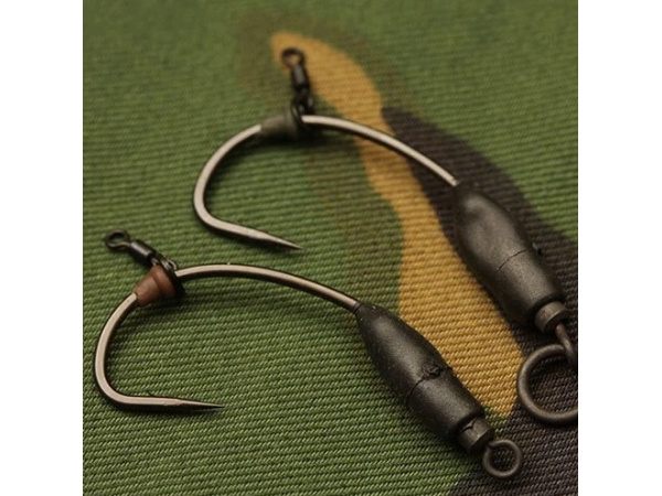 Gardner Zátěž na háček Covert Tungsten Ronnie Sleeves, 8ks, vel.12mm x 4,1mm