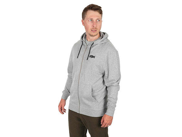 Spomb mikina Grey Zipped Hoody