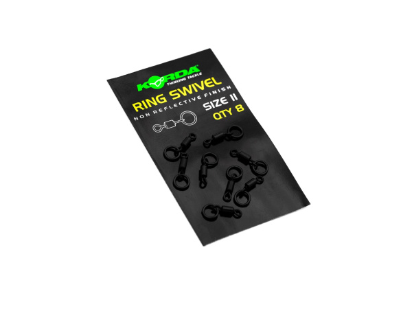 KORDA Obratlík Ring Swivels 11 8 ks 