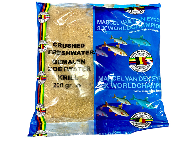 MVDE Posilovač Crushed Freshwater Krill 200g Výprodej