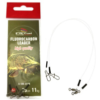 FALCON - Návazec Fluorocarbon Leader 25cm, nosnost 9 kg - 2 ks