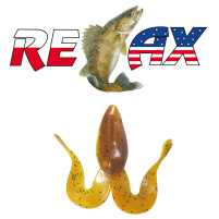 Relax - Gumová nástraha Banjo Frog 1 Barva - L110 - blister 5ks - 4,5cm