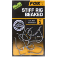 FOX - Háčky bez protihrotu Arma point STIFF RIG BEAKED vel. 8B - VÝPRODEJ!