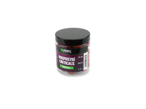Nikl Rozpustné Criticals boilie Gigantica 250ml