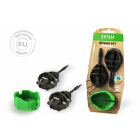 ZFISH Sada Method Feeder Spider Medium Set 50,60g + Formička
