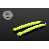 Libra Lures - Nástraha SLIGHT WORM 38mm / cheese / apple green / 15ks