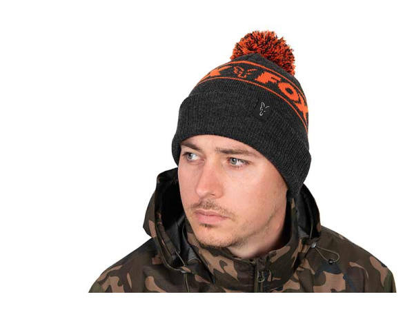Fox Collection Bobble - Black & Orange