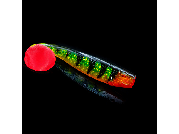Relax - Gumová nástraha Kingshad 4 Tiger - Barva TG015ORR - blister 4ks - 10cm