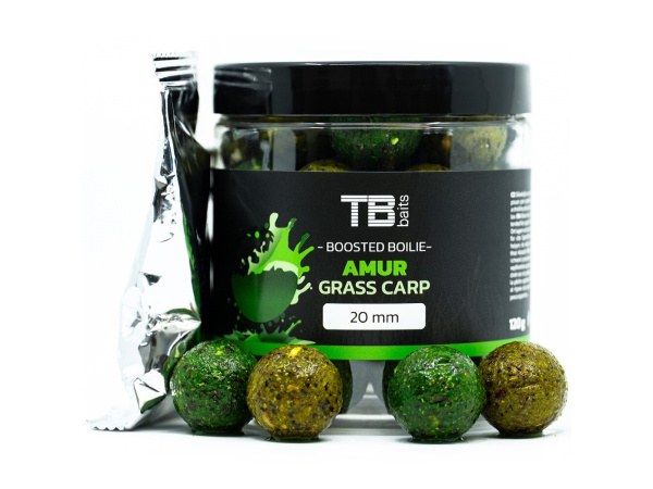 TB baits - Boosterované Boilie 120g / 20mm, Amur