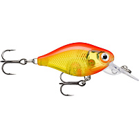 Rapala wobler X-Light Crank Mid Runner Floating, rattling 4g 3,5 cm GFR