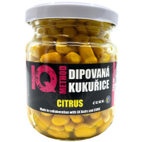 LK Baits IQ Method Dipovaná kukuřice Citrus