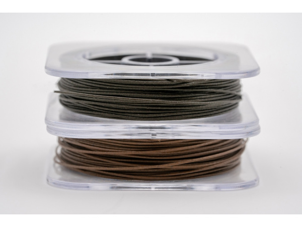 KORDA Návazcová Šňůrka Dark Matter Tungsten Coated Braid Gravel Brown 10 m 25lb