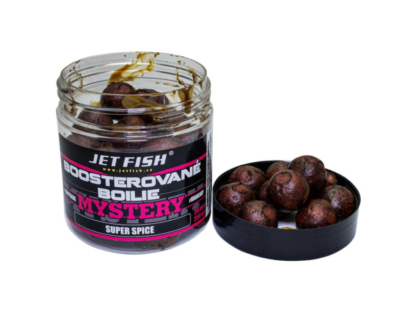 JET FISH - Boosterované boilie MYSTERY 24mm, 250ml