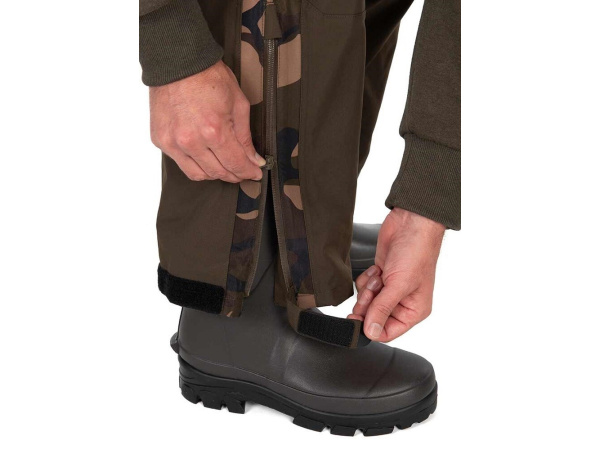 FOX - Kalhoty RS25K Khaki Salopettes