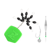 ZFISH Zarážky Feeder Oval Stopper - Velikost M